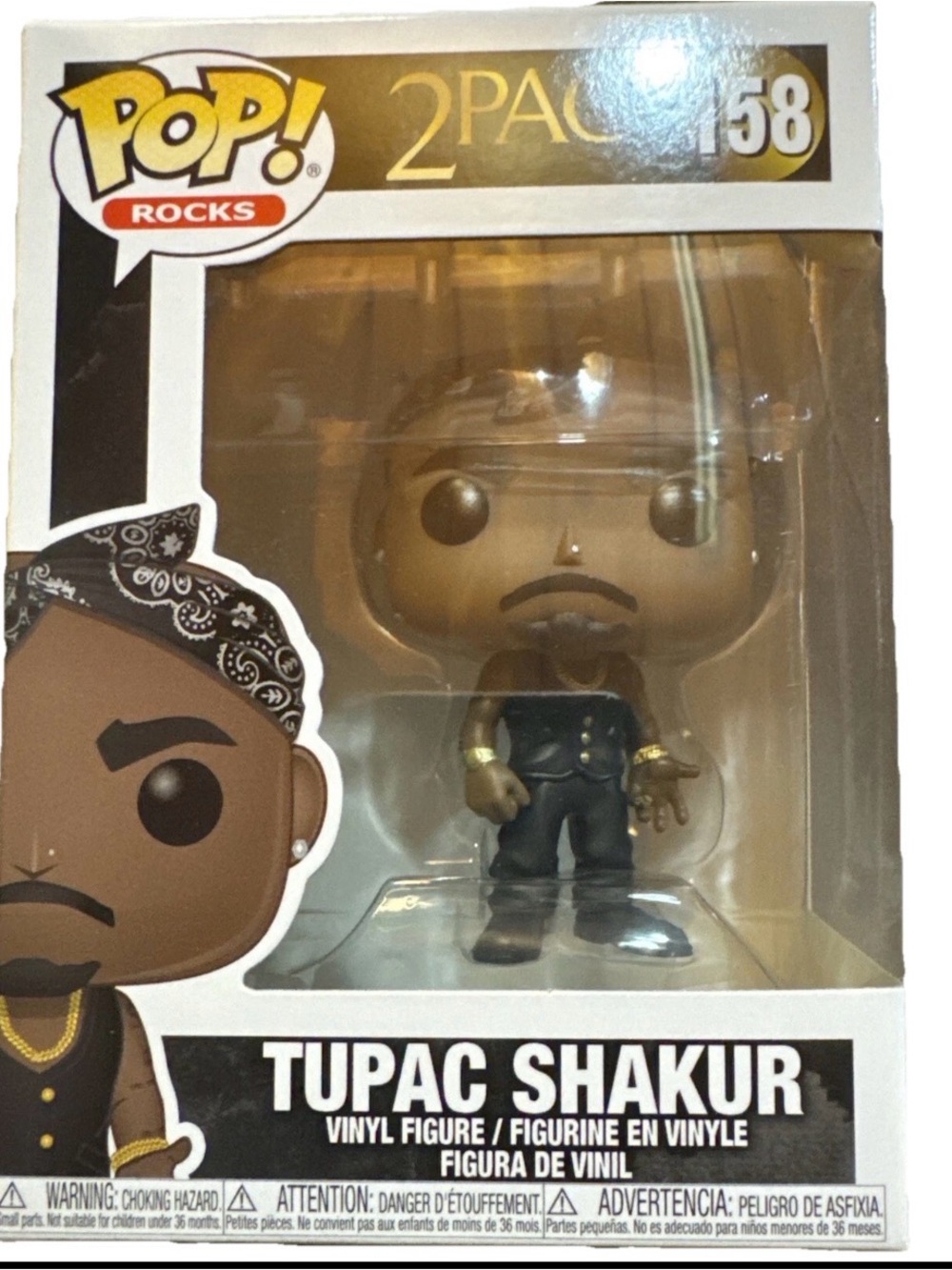 Funko Pop!‎ Vinyl: Tupac Shakur #158